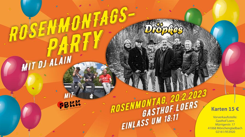 Rosenmontags-PARTY